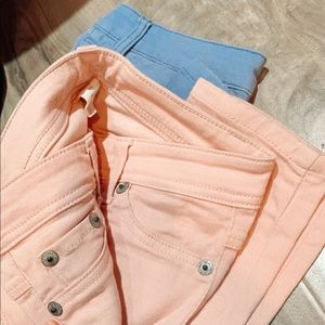 Pastel Skinny jeans